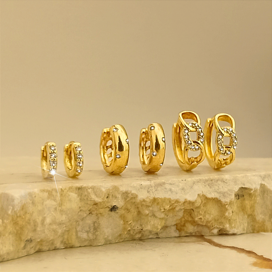 Set Candongas Brillo Glam - J340190