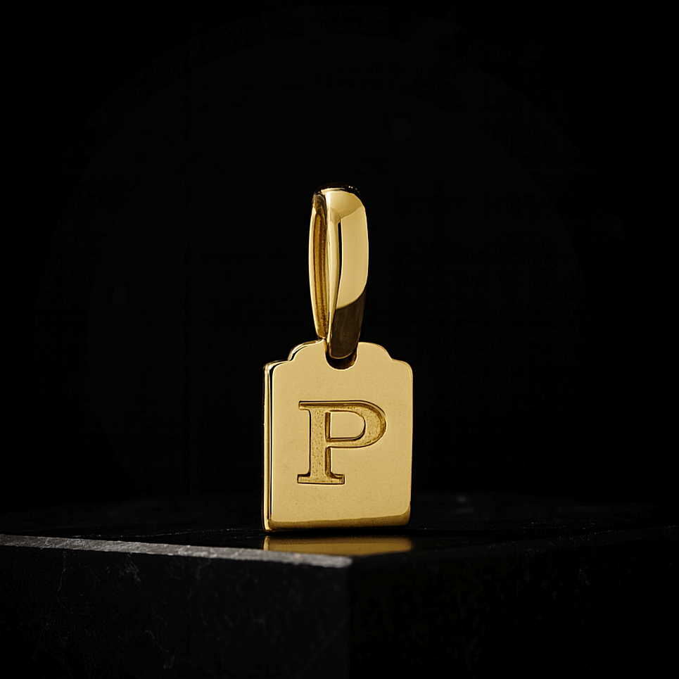 Dije Placa Inicial P