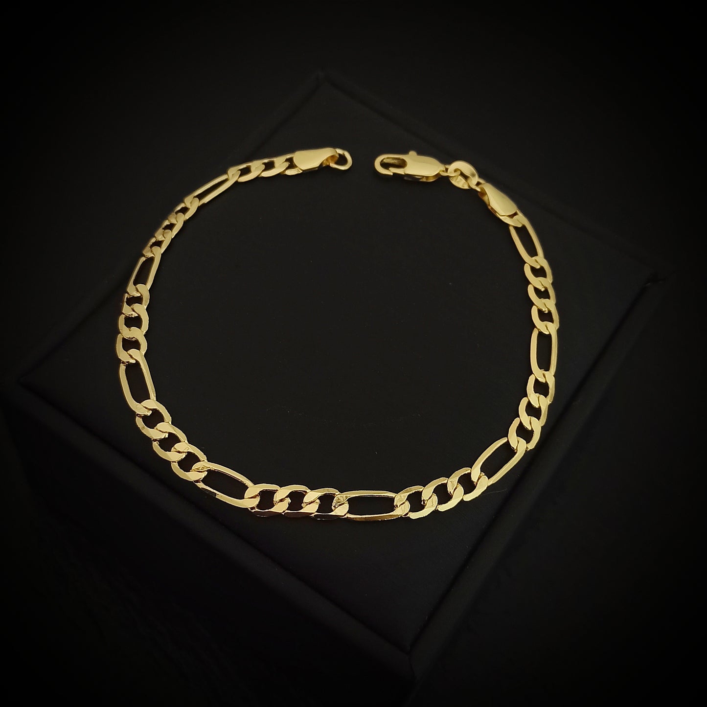 Pulsera Figaro Premium 5mm y 20cm - J50067