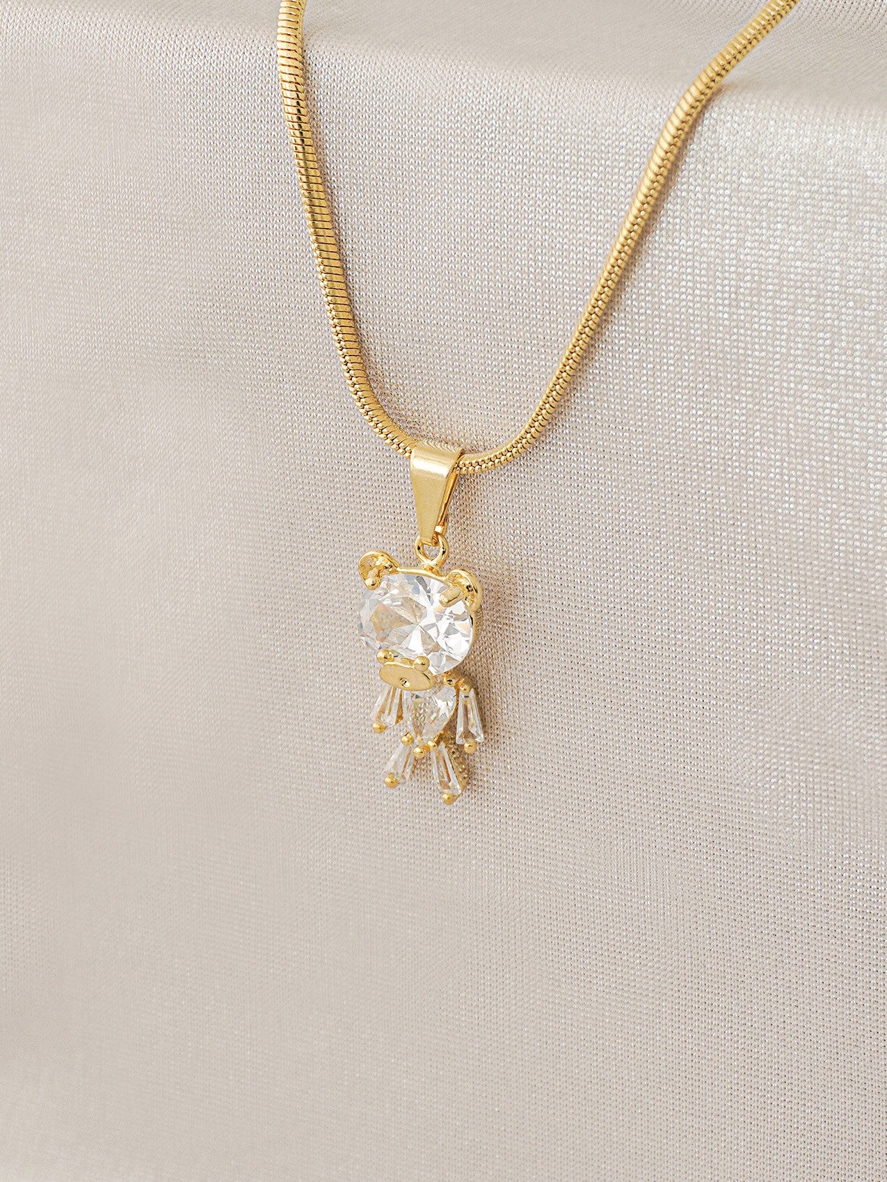 Dije osito Teddy con brillantes - J23127