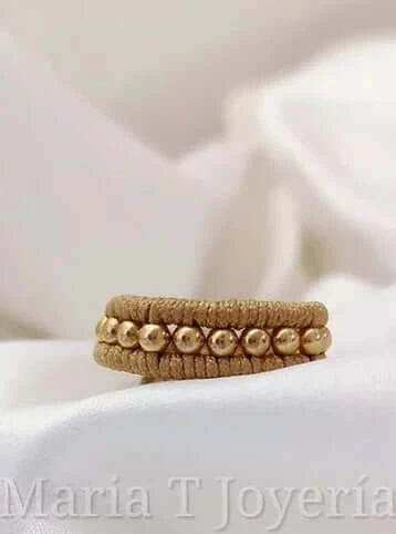 Argolla Con Balines - 12#3