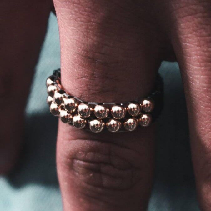 Anillo Doble Balin - Adoble