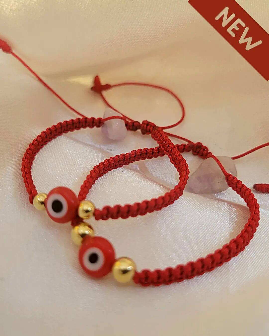 Par de Manilla Ojo Turco Rojo Protector - Mojo