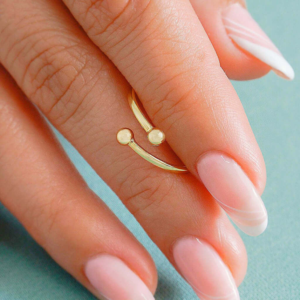 Anillo Balin Ajustable - J13012