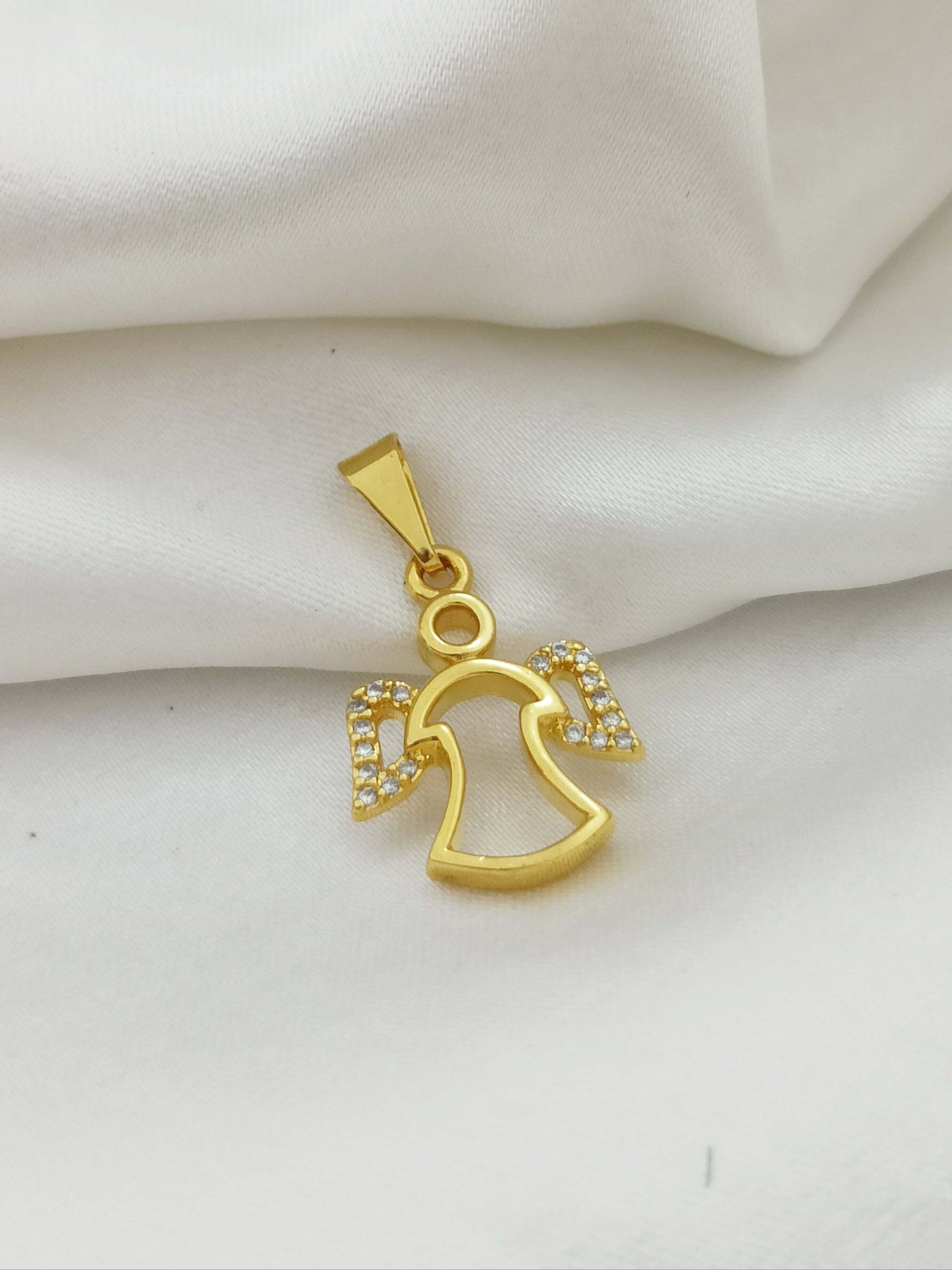 Dije de Ángel con circonias - J23059