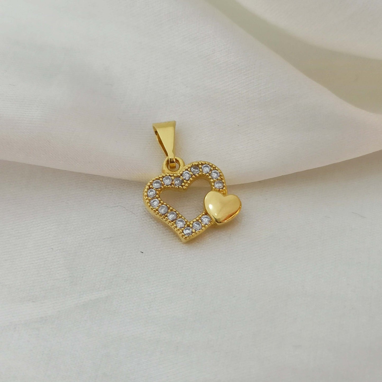 Dije corazones - J23267