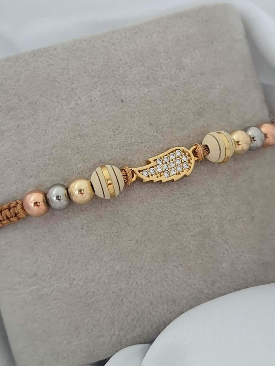 Manilla 3 oros con Alita de Angel - M3O23048