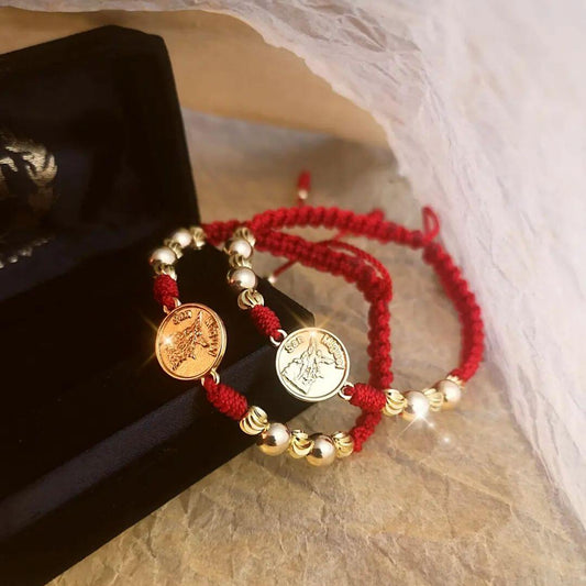 Par de Manillas San Miguel Arcangel Italianas - M24901I