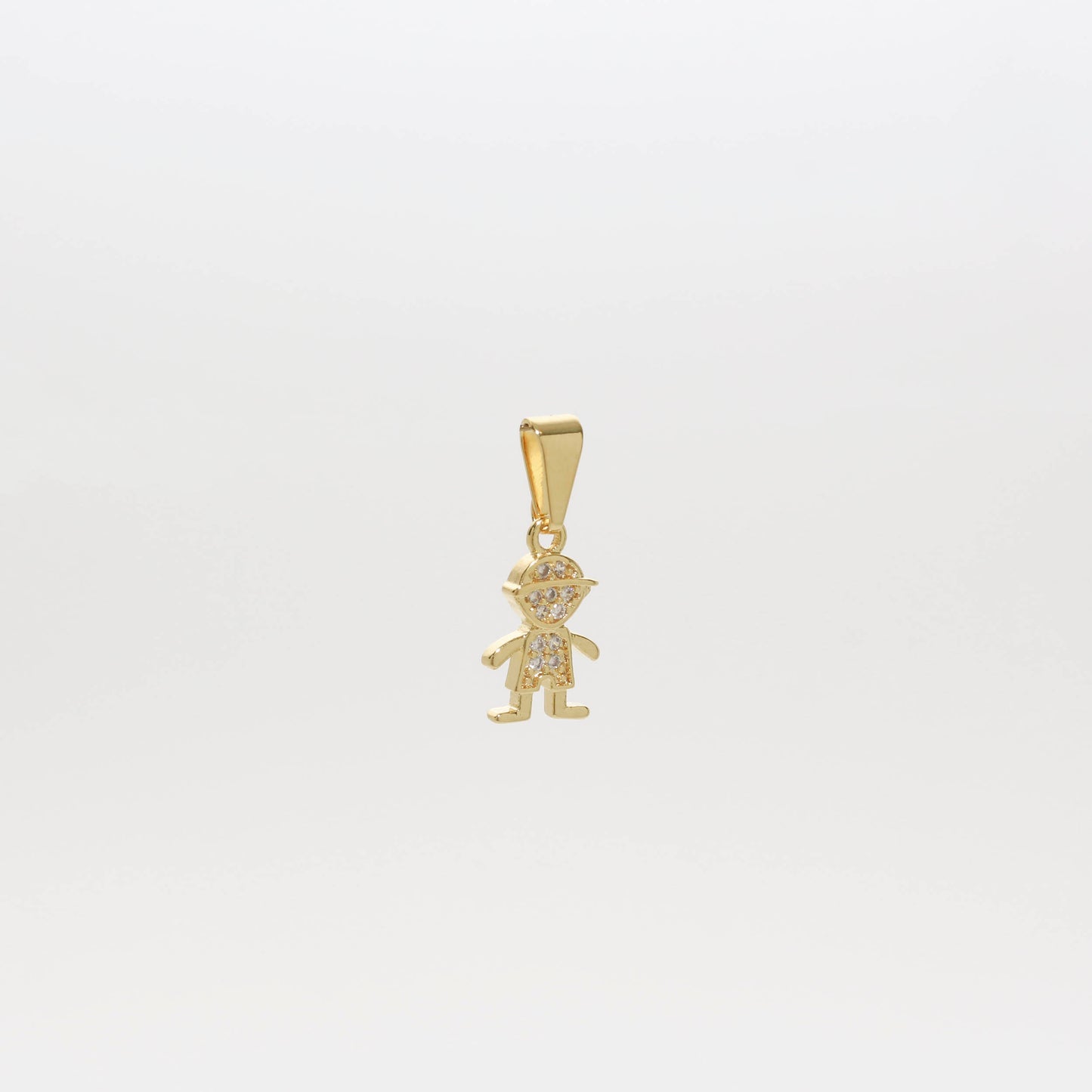 Dije de niño con brillantes - J23080