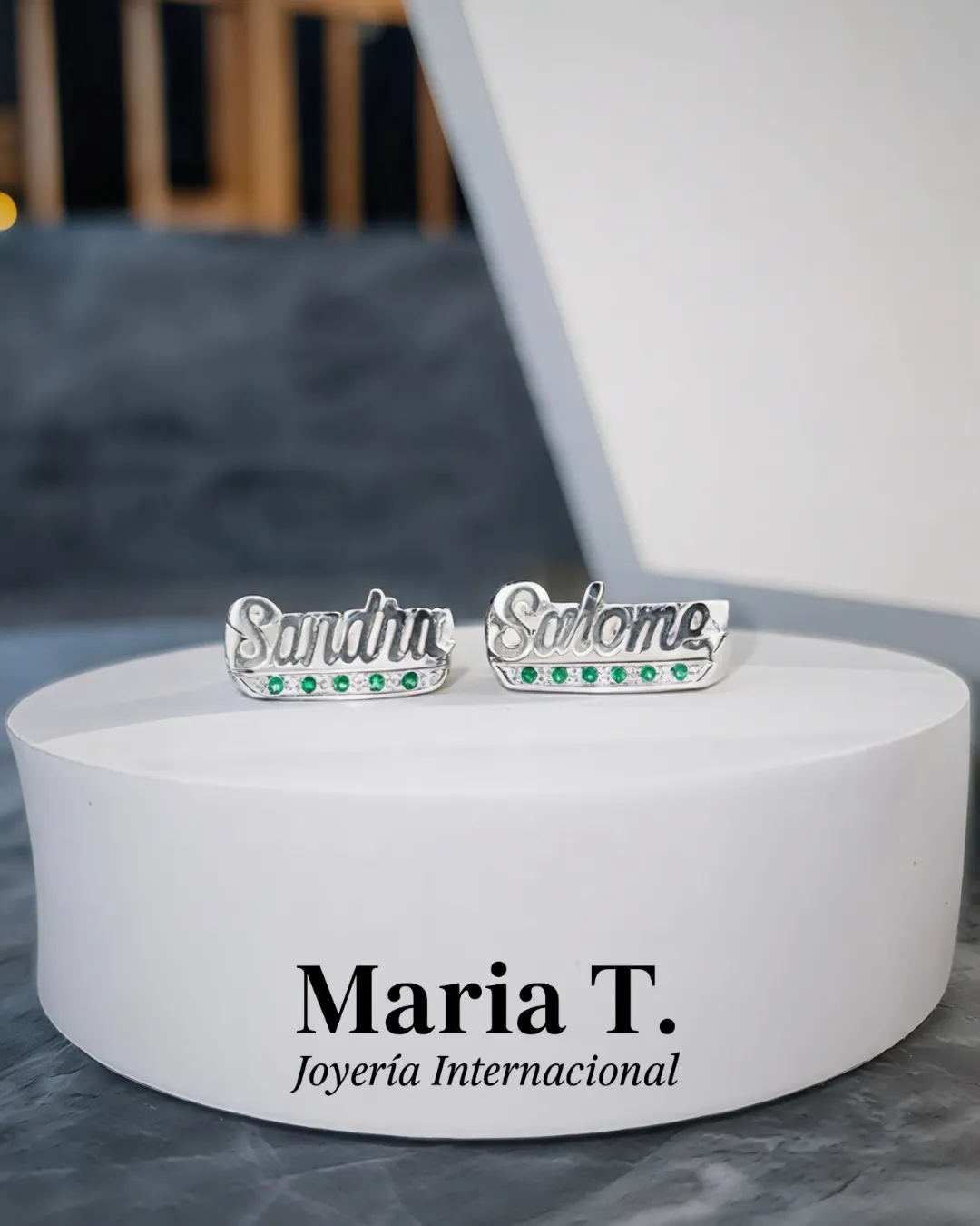 Anillo Ego | Anillo Personalizado con Nombre en Plata 925