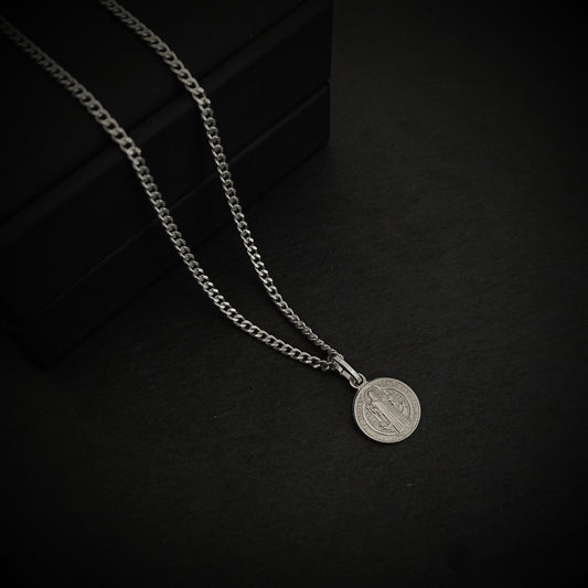 Juego cadena y Dije San Benito