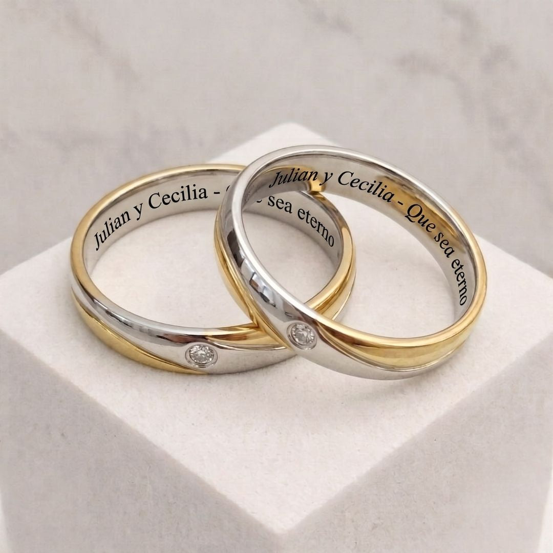 Argollas 2 Mundos 1 Amor