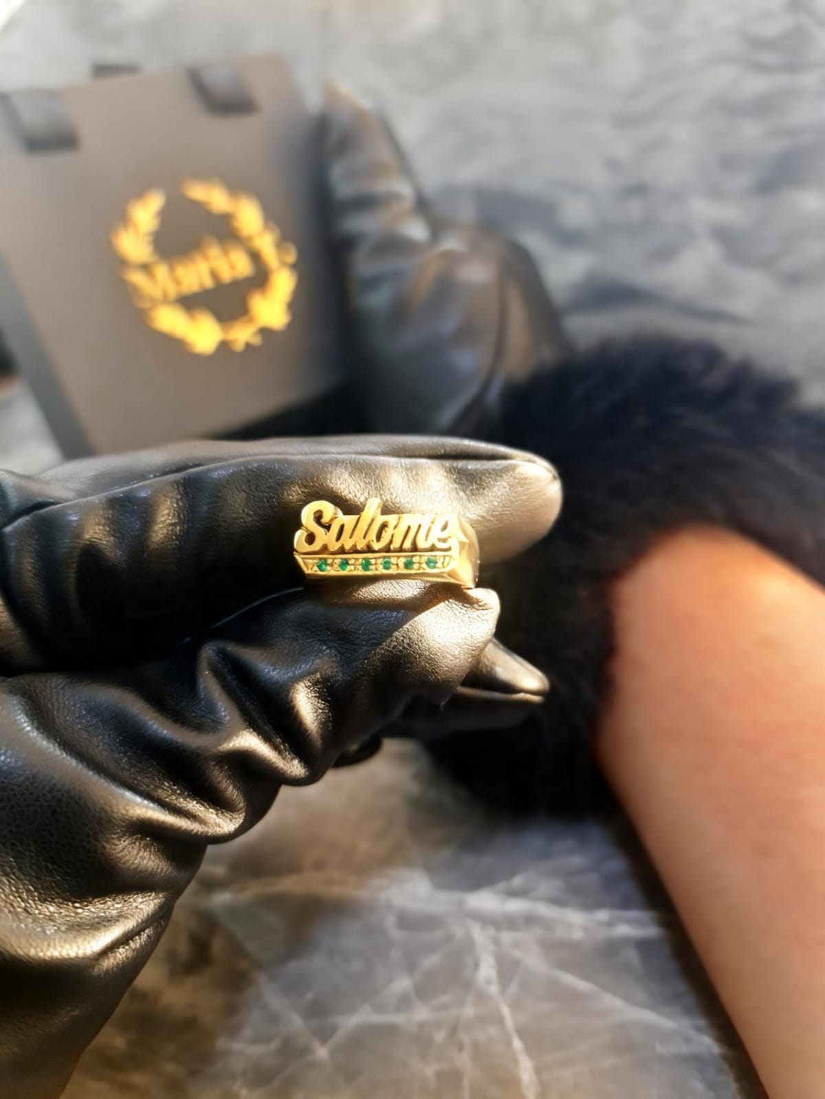 Anillo Ego (LÍNEA PREMIUM) | Anillo Personalizado de Nombre en Oro 18K Laminado & Plata 925