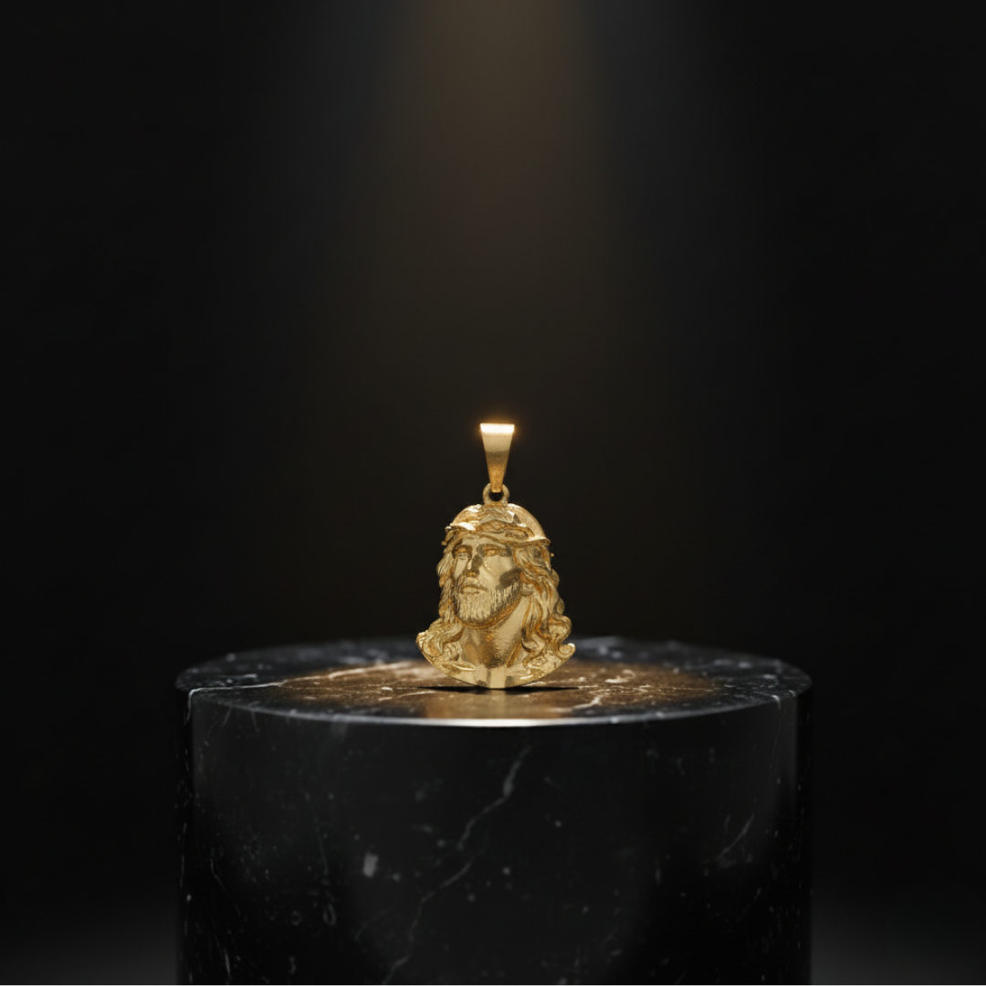 Dije Rostro de Jesús Clasico Mediano