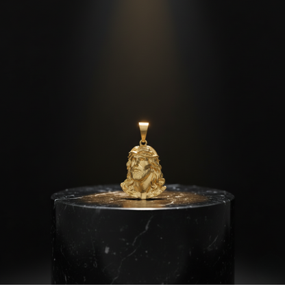 Dije Rostro de Jesús Clasico Mediano