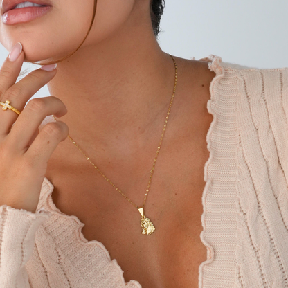 Dije Rostro de Jesús Clasico Mediano