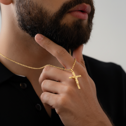 Dije Presencia de la Santa Cruz Grande