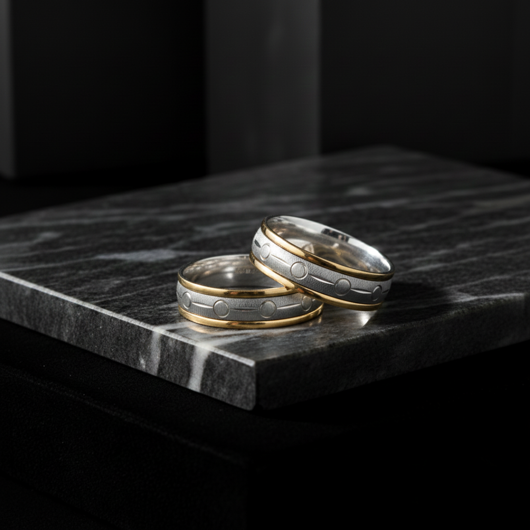 Argollas de Matrimonio Caminos Entrelazados