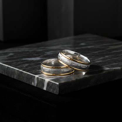 Argollas de Matrimonio Caminos Entrelazados