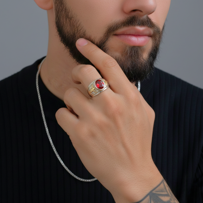 Anillo Imperio Rubí