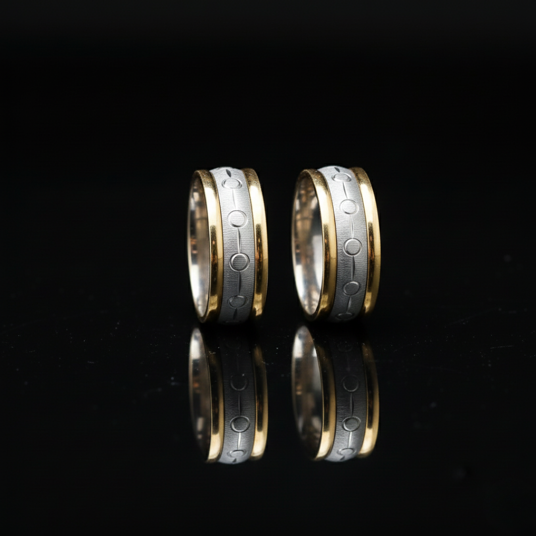 Argollas de Matrimonio Caminos Entrelazados