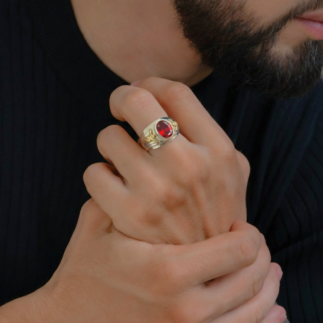 Anillo Imperio Rubí