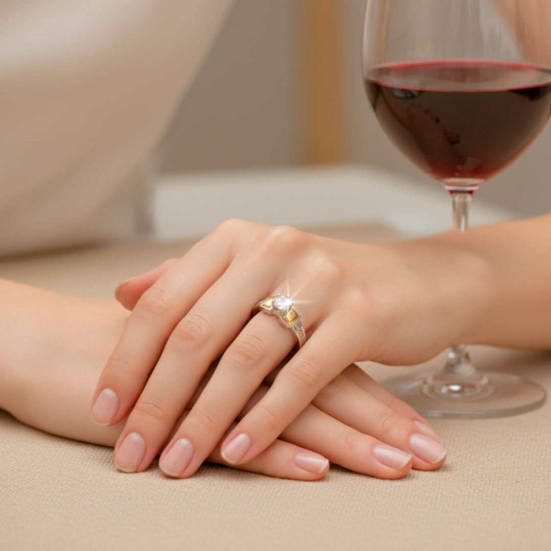 Anillo de Compromiso Promesa Eterna