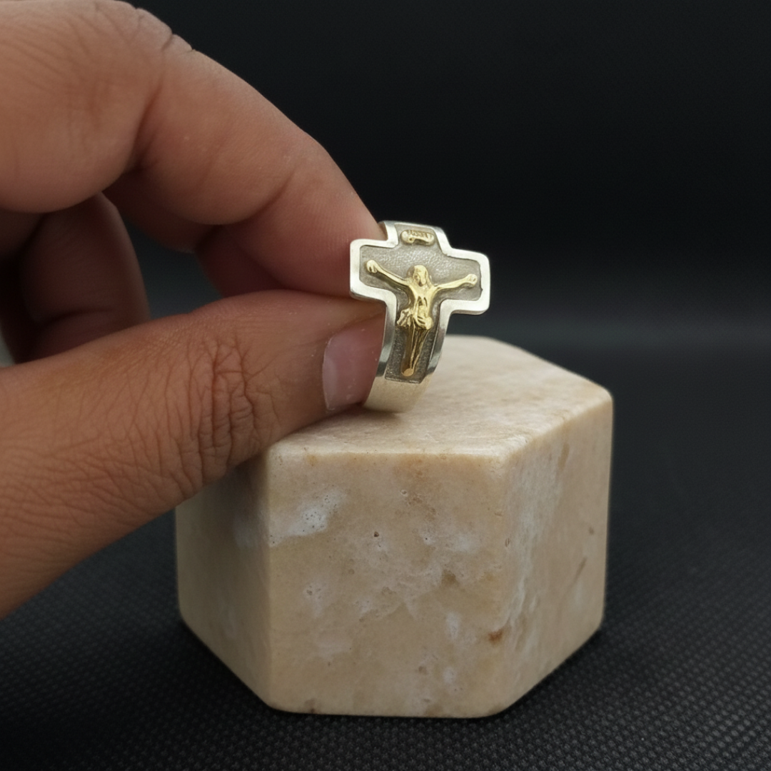 Anillo Cruz Hierática