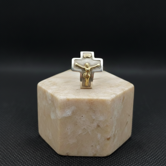 Anillo Cruz Hierática