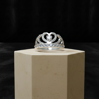 Anillo Corazón Diamante
