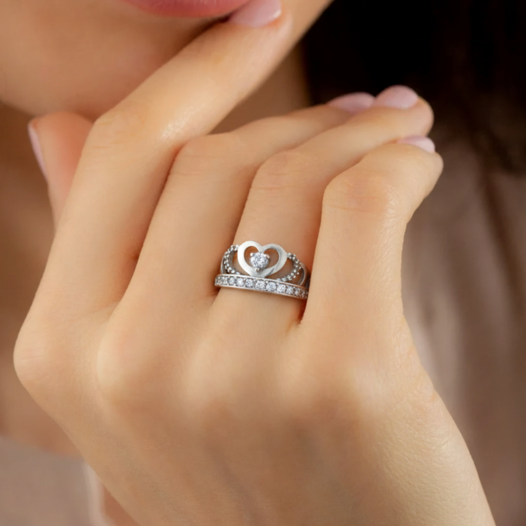 Anillo Corazón Diamante