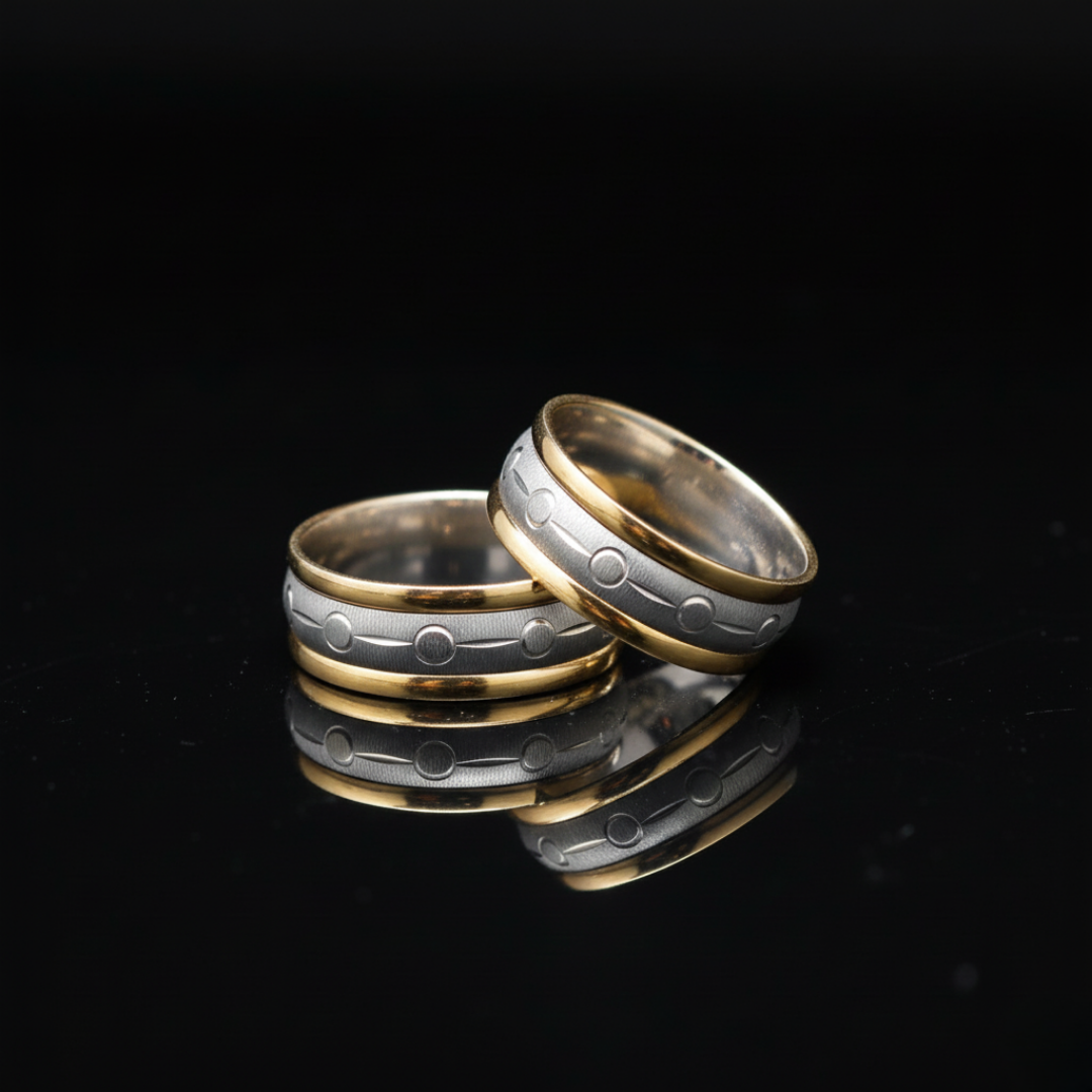 Argollas de Matrimonio Caminos Entrelazados