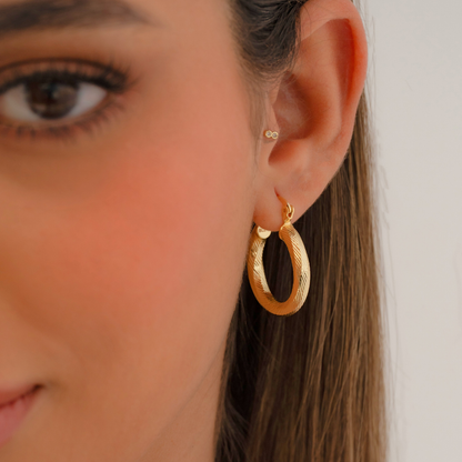 Candongas Dorado Love