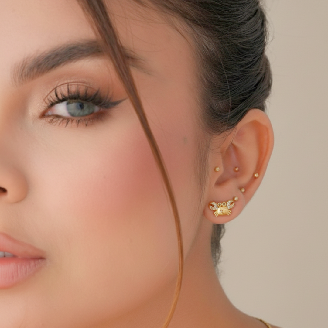 Topitos Cangrejitos Brillantes