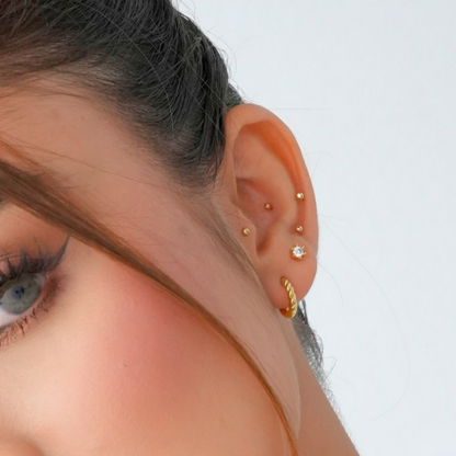 Candongas Mini Twist Elegante