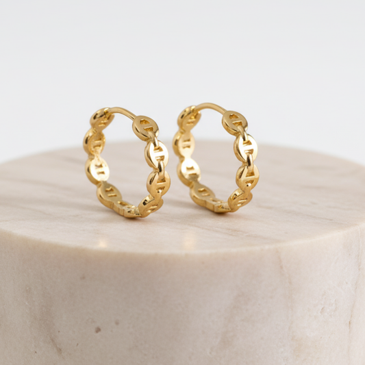 Candongas Eslabón Grano de Café Mediana