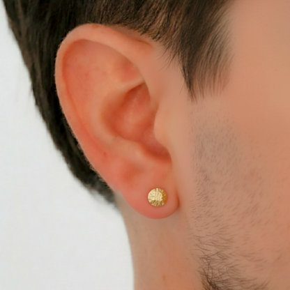 Topitos Medio Balin Diamantado 6mm