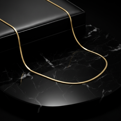 Cadena Serpiente Dorada