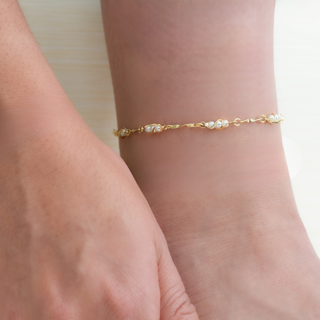 Tobillera Perlas - J54119