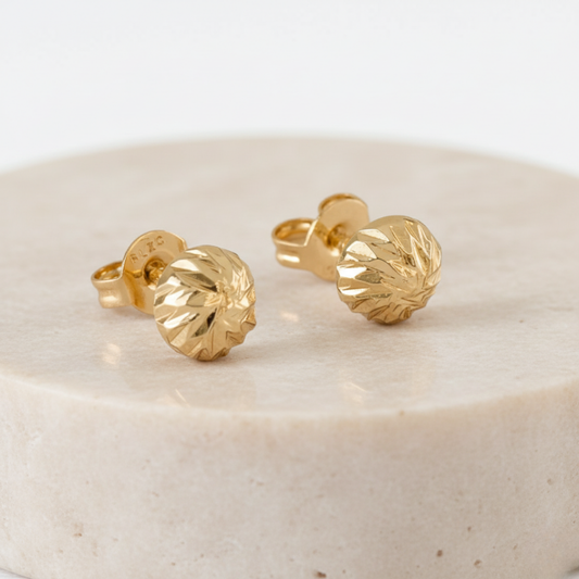 Topitos Medio Balin Diamantado 8mm