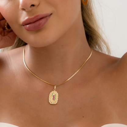 Cadena Serpiente Plana Finita Corta