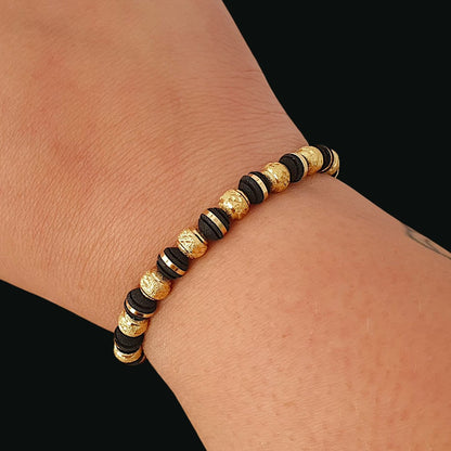 Manilla Balin Diamantado con Neopreno Argollado