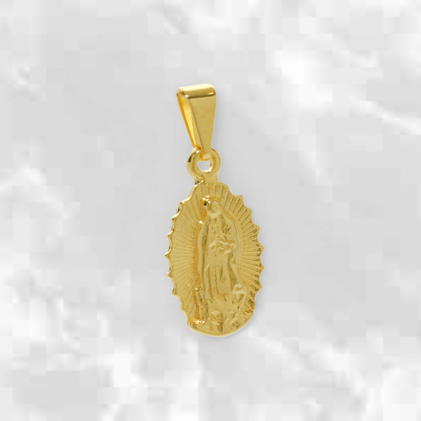 Dije Virgen de Guadalupe tallada - J24550