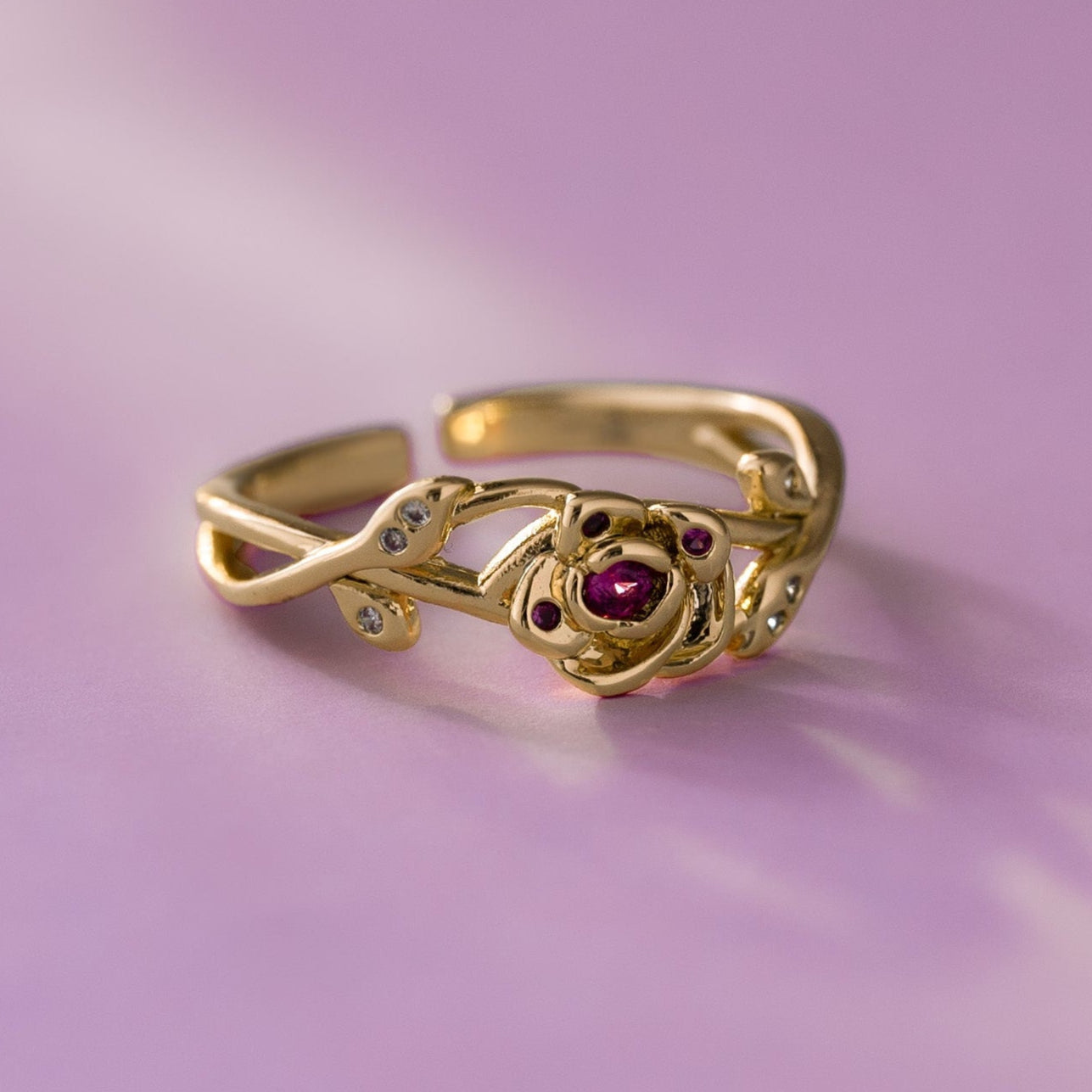 Anillo Corana de Rosas - J13045
