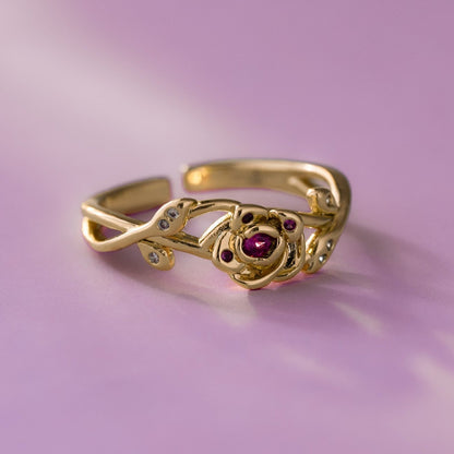 Anillo Corana de Rosas - J13045