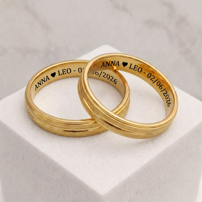 Argollas Promesa Diamantada