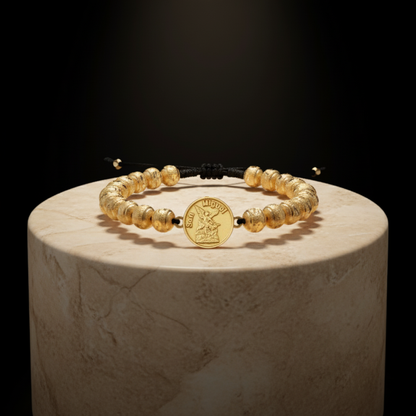 Manilla Protección San Miguel Arcángel Diamantada - M24900#6D