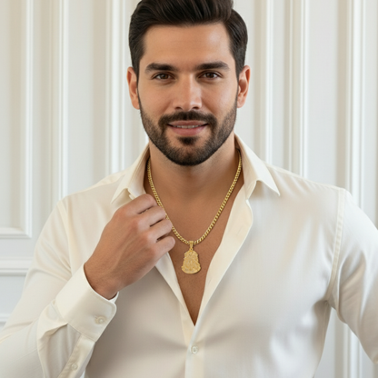 Dije Rostro de Jesús Grande