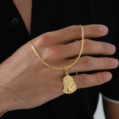 Dije Rostro Clasico de Jesús Grande