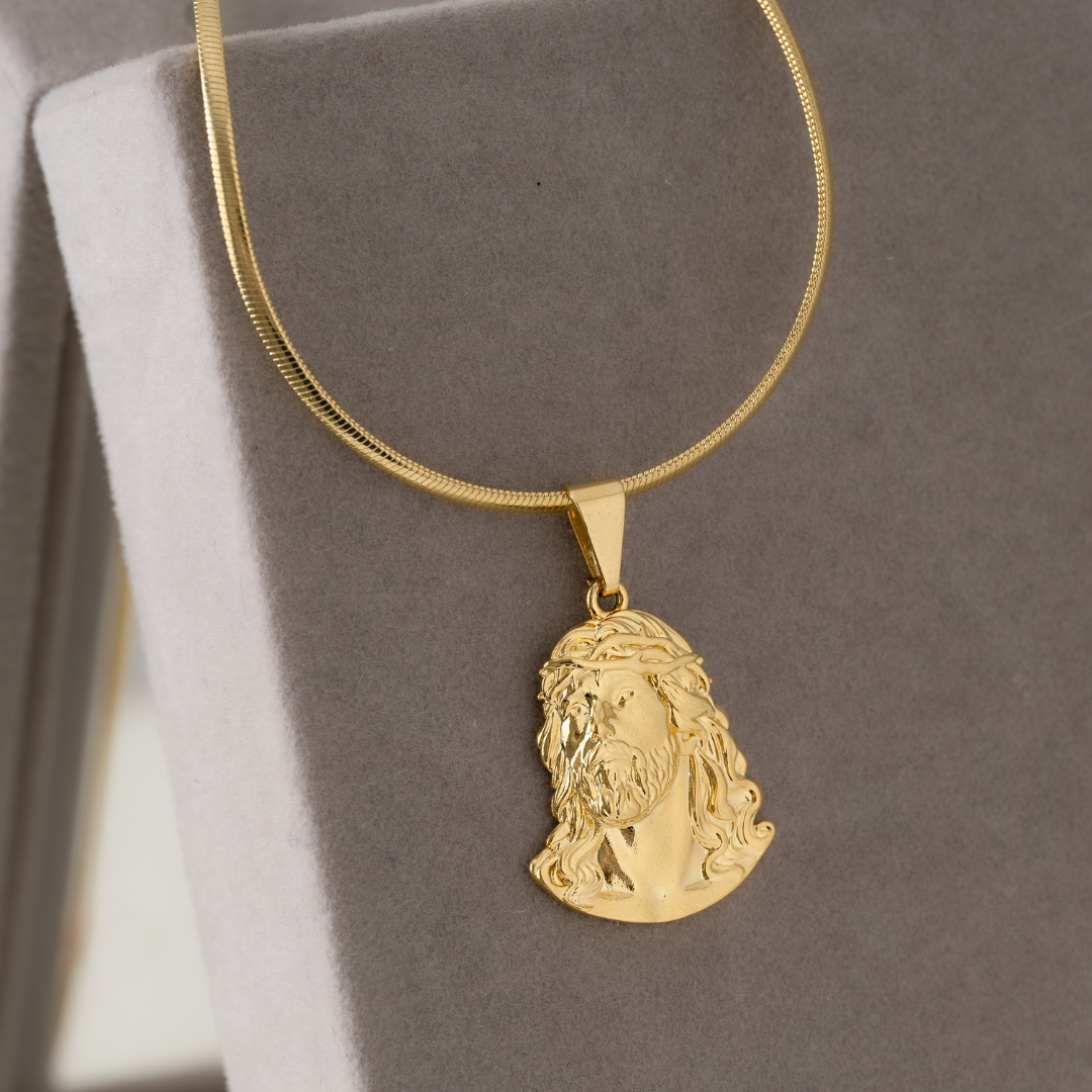 Dije Rostro Clasico de Jesús Grande